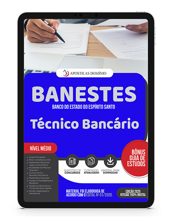 Apostila BANESTES 2026 - Técnico Bancário