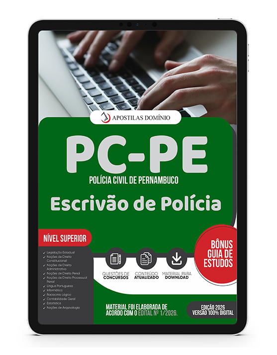 Apostila PC/PE 2026 - Escrivão de Polícia