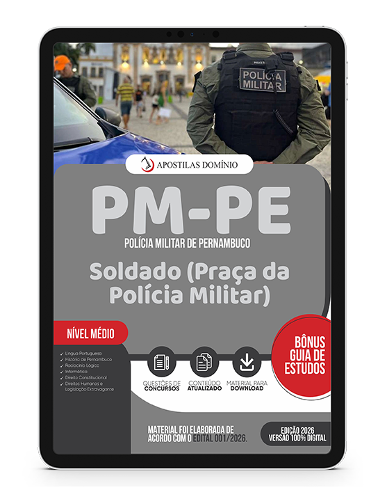 Apostila PM/PE 2026 - Soldado