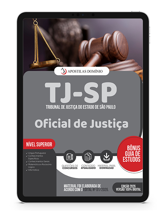 Apostila TJ-SP 2026 - Oficial de Justiça